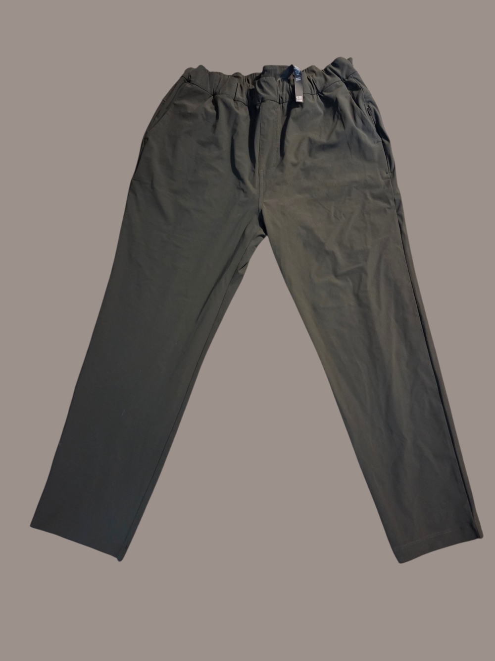 Women's Vuori Miles Elastic Waist Pants - Olive Green